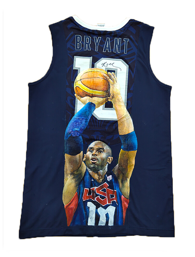 kobe bryant signed jersey framed